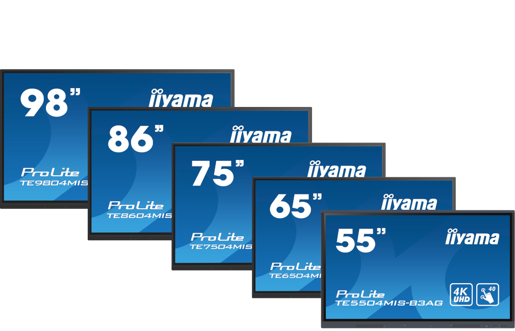 Iiyama interaktive Touchscreens TExx04MIS-Serie Omikron AG